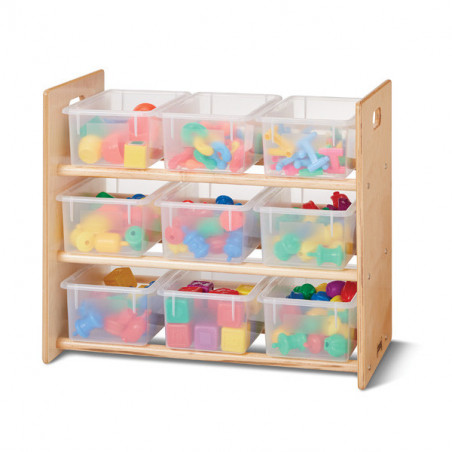 Jonti-Craft Classroom Organizer - with Clear Trays